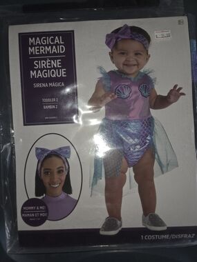 Magical Mermaid Toddler Costume - Purple